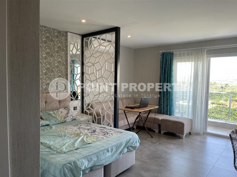 Compact studio with a total area of 48 m2, in a picturesque, ecologically clean area of Alanya - Kargicak-id-5655-photo-1