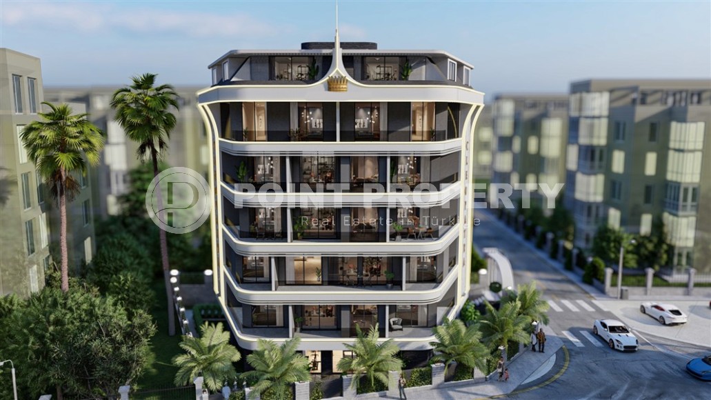 Привлекательный инвестиционный проект на стадии строительства - пятиэтажный жилой комплекс в 650 метрах от моря-id-5667-фото-1