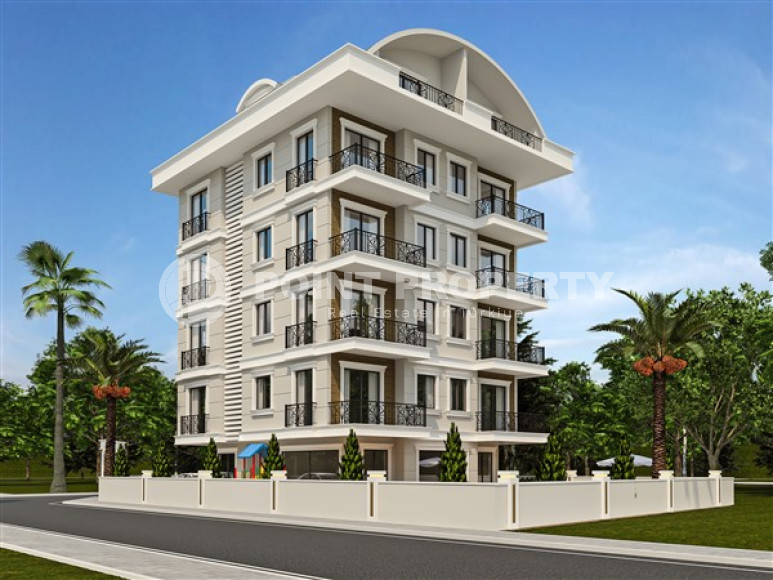 Квартира 1+1, 45м² в комплексе на окончательном этапе строительства в районе Алании Демирташ-id-1449-фото-1