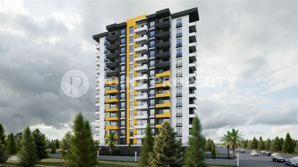 Бюджетные апартаменты в строящемся жилом комплексе, в перспективном районе Мерсина - Эрдемли-id-5758-фото-1