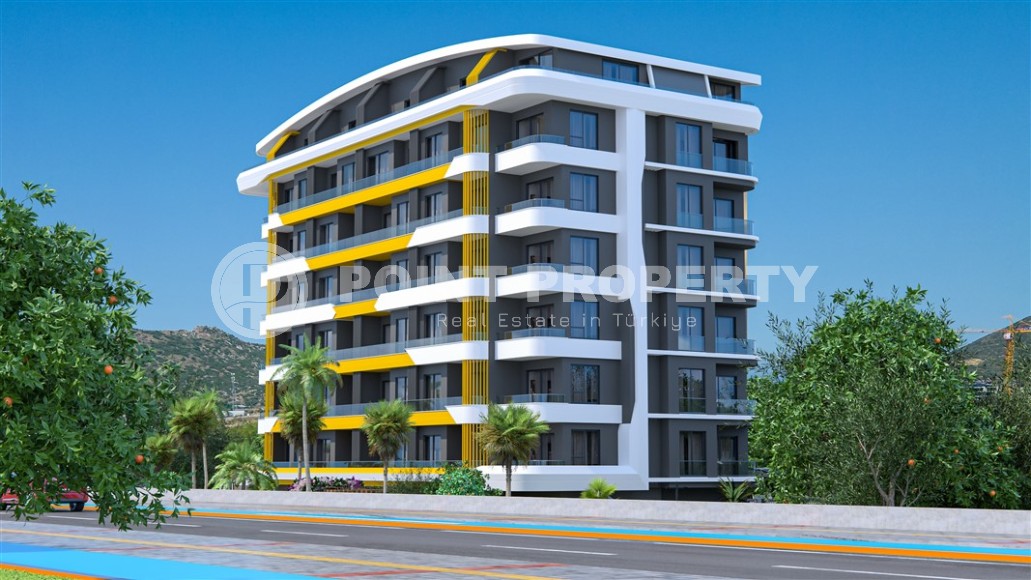 Apartments in a residential complex at the initial stage of construction, in a promising area of Alanya - Gazipasa-id-5771-photo-1