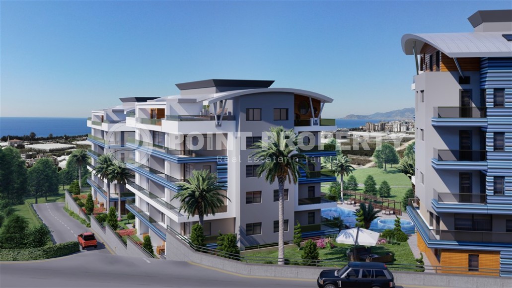 New two-level apartment with fine finishing, in the picturesque area of Alanya - Kargicak, and 800 meters from the sea-id-5798-photo-1