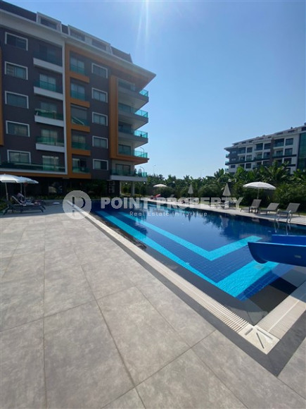 New one-bedroom apartment, 115m², in a luxury complex on the seafront in Kestel, Alanya-id-1455-photo-1