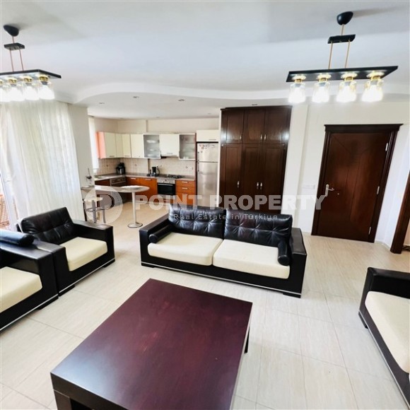 Spacious 2+1 apartment, on an area of 125 m2, in the center of a cozy, quiet area of Alanya - Tosmur-id-5826-photo-1