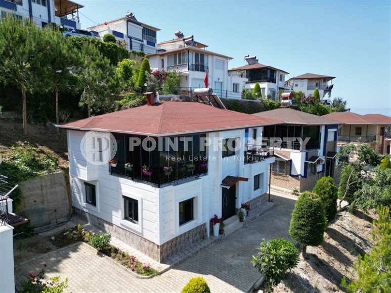 New two-storey villa with panoramic sea views, in a picturesque, ecologically clean area of Alanya - Gazipasa-id-5856-photo-1