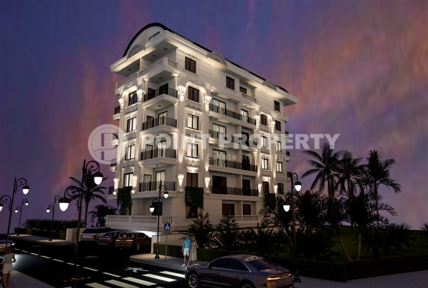 Stylish complex with 20 apartments in the center of Alanya, 48-120m2-id-1062-photo-1