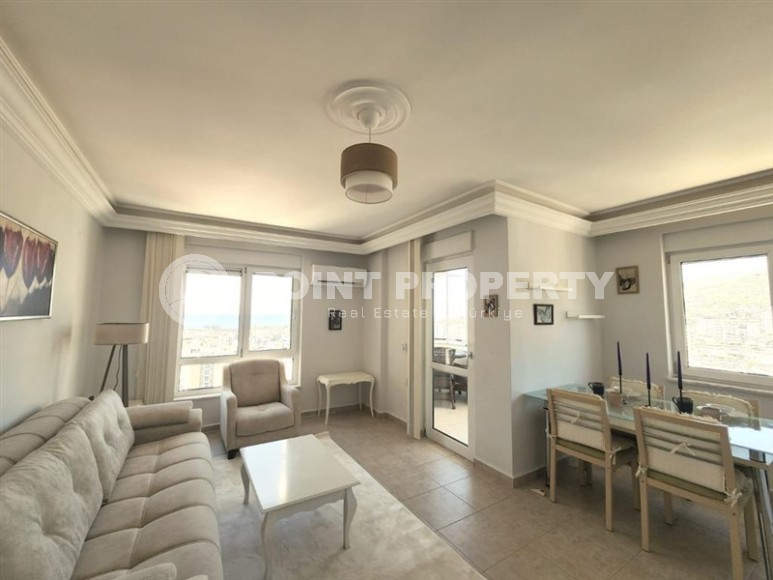 Panoramic apartment with sea and mountain views in a quiet, comfortable area of Alanya - Cikcilli-id-5908-photo-1