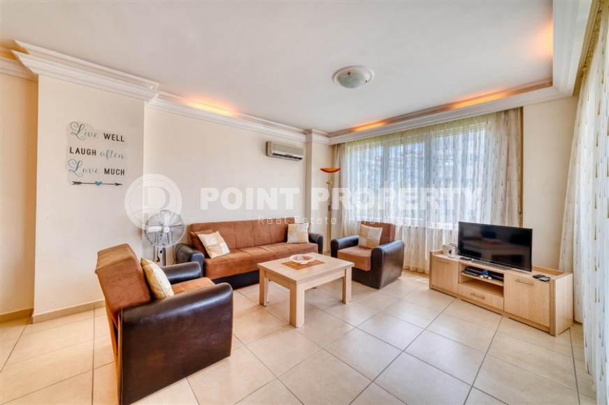 Bright furnished apartment with a universal, laconic design, on the 2nd floor in a residential complex with a large well-kept garden and swimming pool-id-5911-photo-1