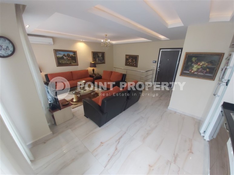 Spacious two-level apartment, with modern furniture and household appliances, 500 meters from the sea-id-5951-photo-1