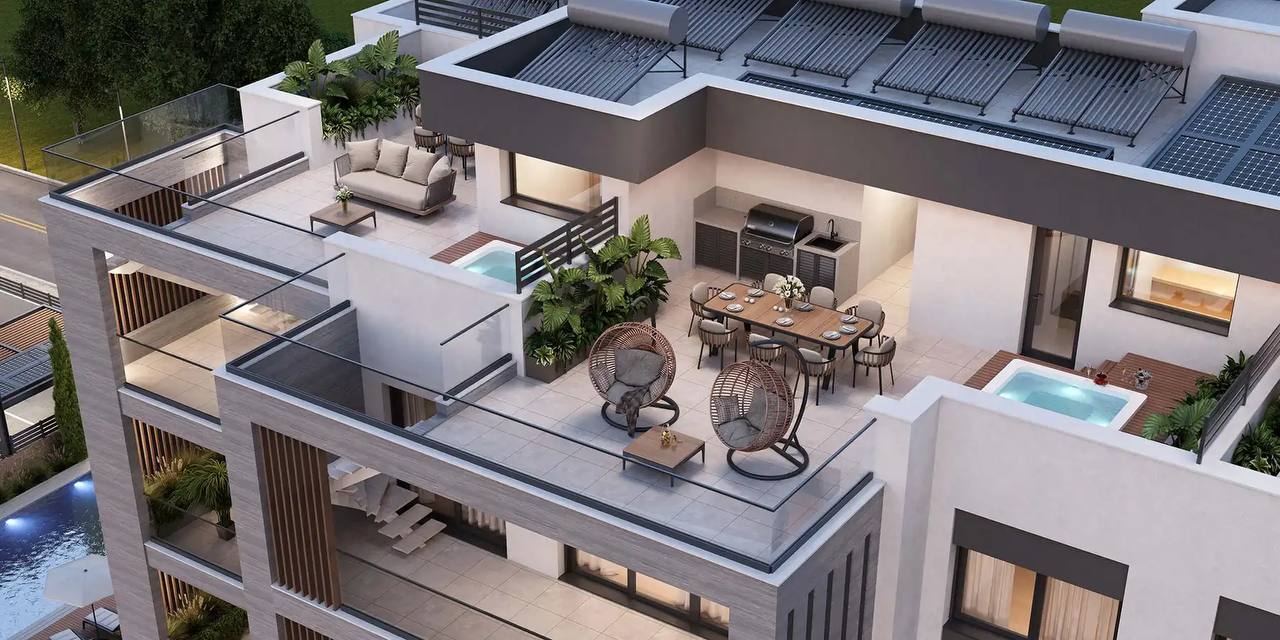 Penthouse, 2 bedrooms — 4