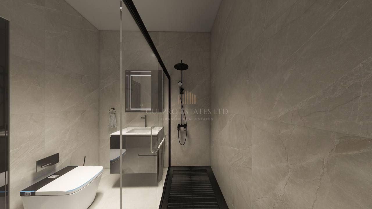 1-bedroom penthouse in Mesa Geitonia, Limassol — 7