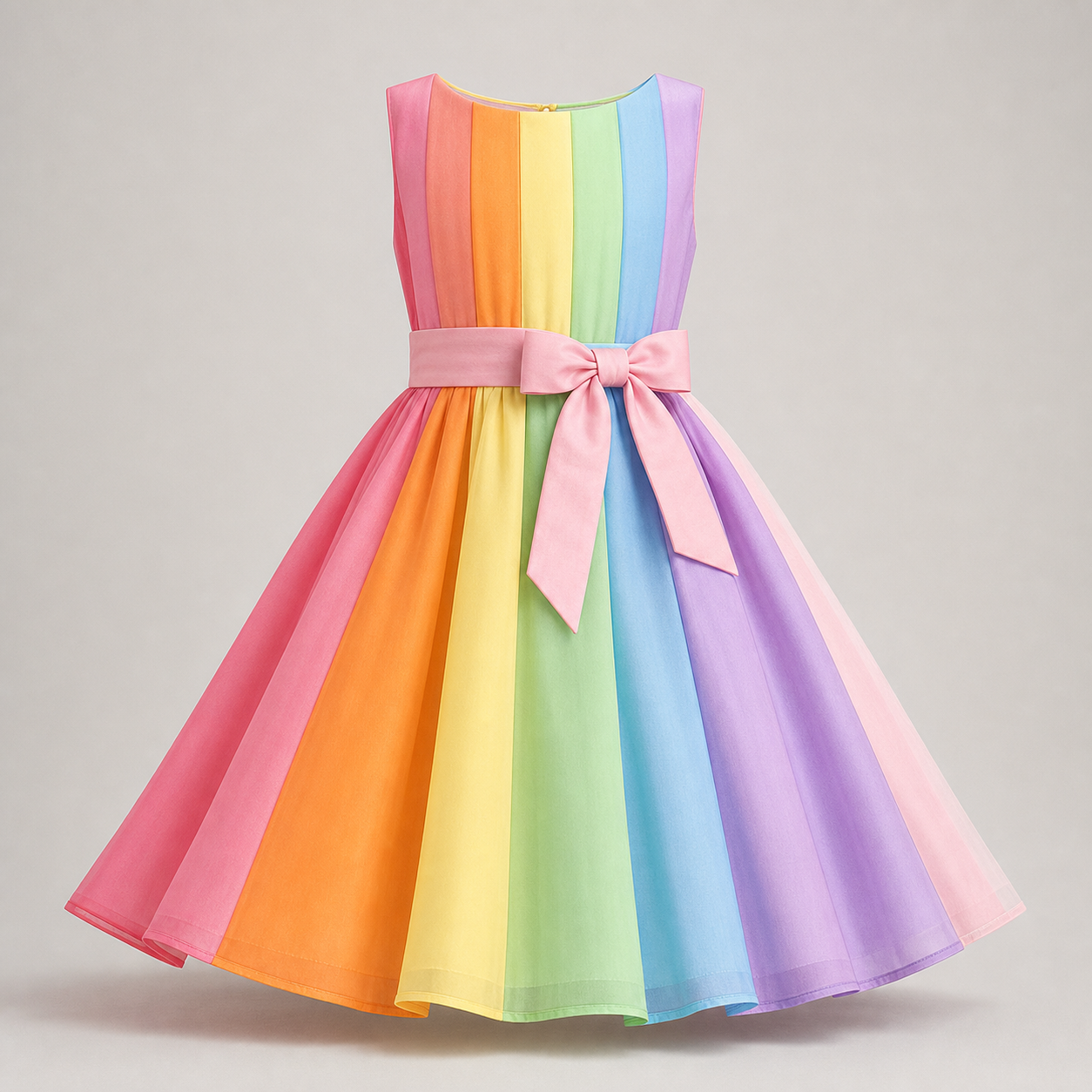 Rainbow Twirl Dress