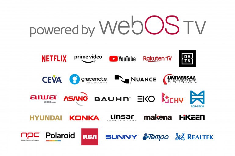 LG разширява обхвата на WebOS Smart TV платформата към партньорски телевизонни брандове