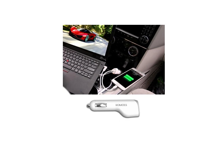 Romoss улеснява зареждането на лаптопи и смартфони от колата