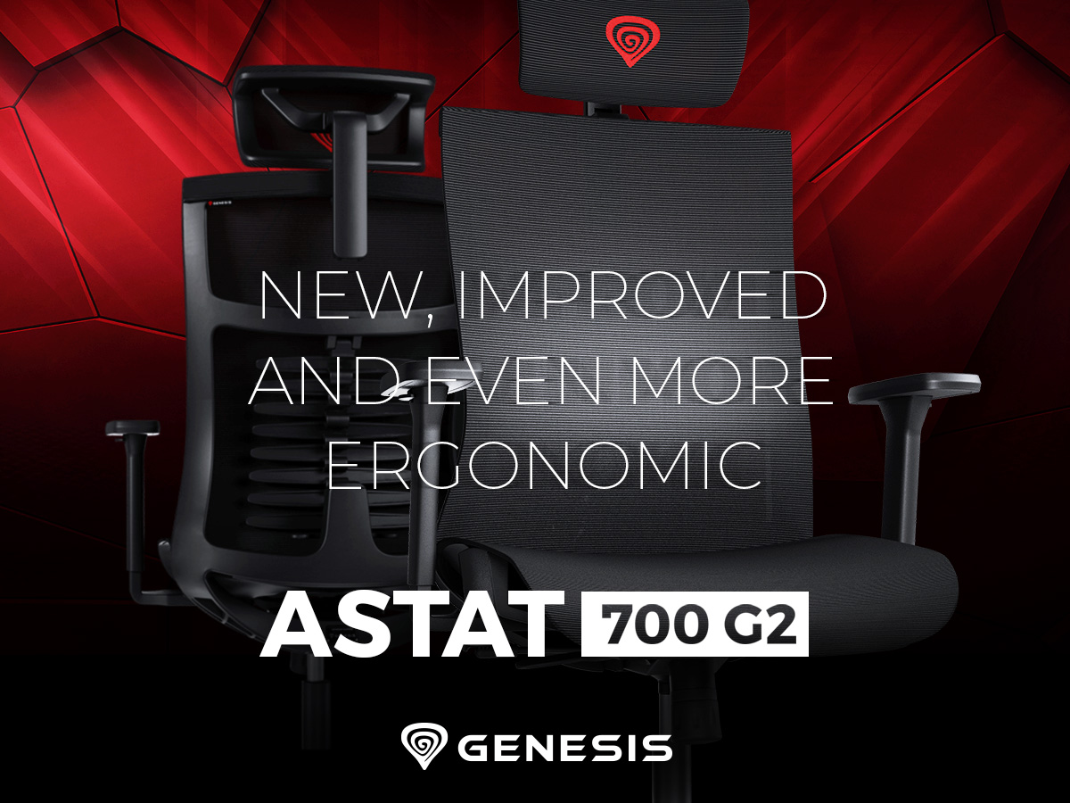 Genesis Astat 700 G2 предоставя още повече ергономичност и комфорт