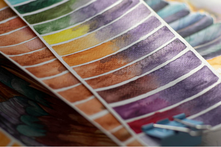 Акварелните бои: Изкуството на цветовете във водата
