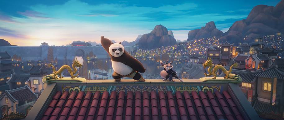 „Кунг-фу панда 4“ е в центъра на събитията от утре само в кината