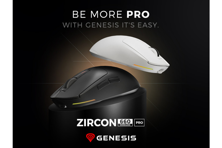 GENESIS ZIRCON 660 PRO - ултралека мишка за професионален гейминг