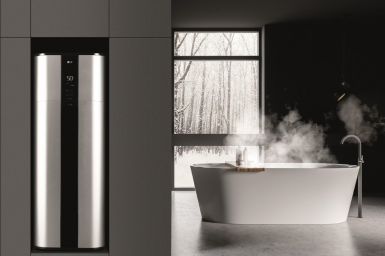 Ефективният екосъобразен нагревател за вода на LG с награда за дизайн
