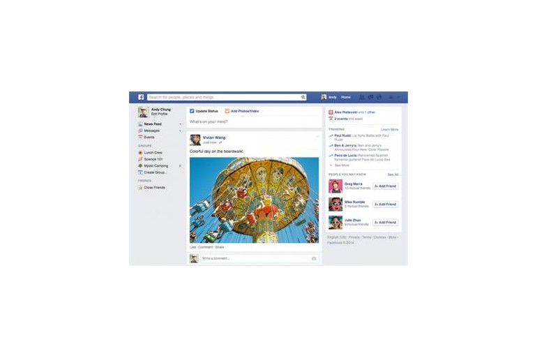 Фейсбук обновява новинарската лента