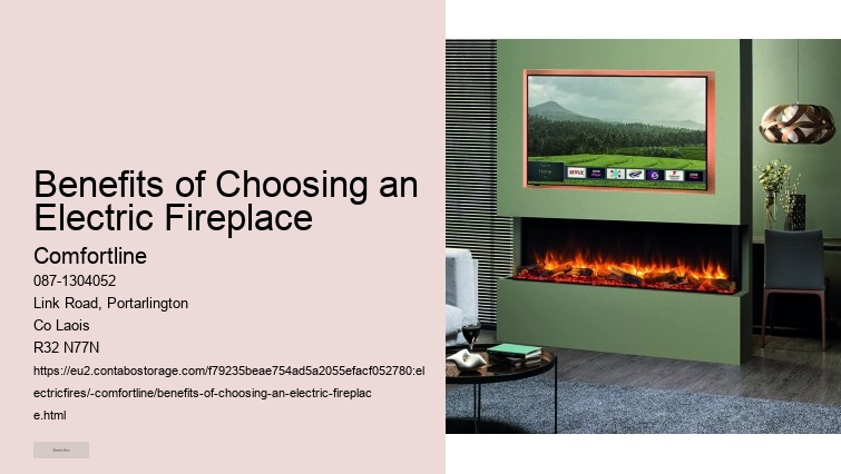 The Role of Electric Fires in Creating a Relaxing Atmosphere