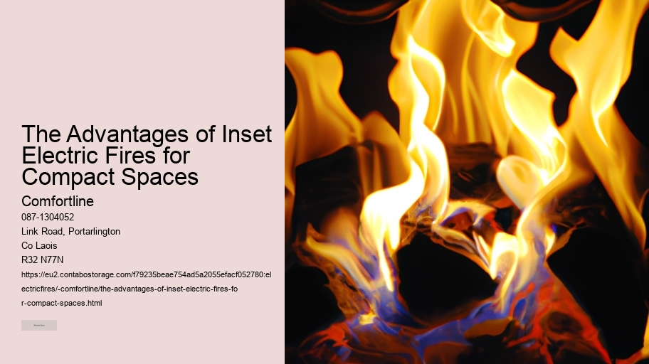 The Advantages of Inset Electric Fires for Compact Spaces