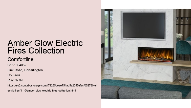 Wall-Mounted Electric Fireplaces: Stylish and Space-Saving