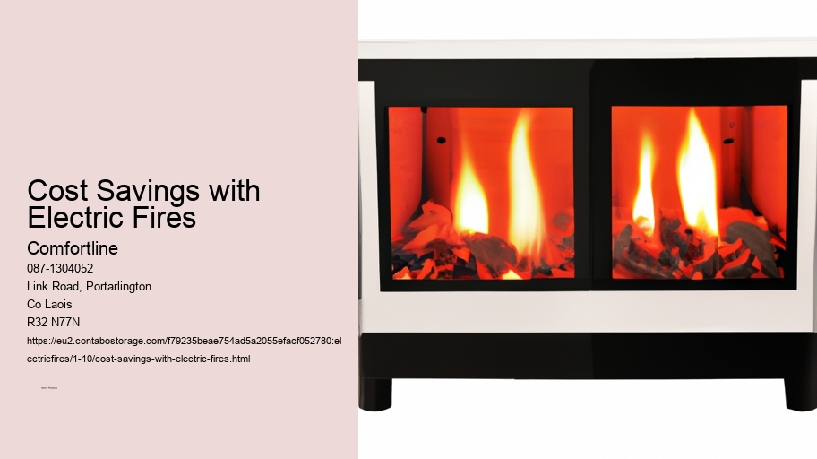 Cost Savings with Electric Fires