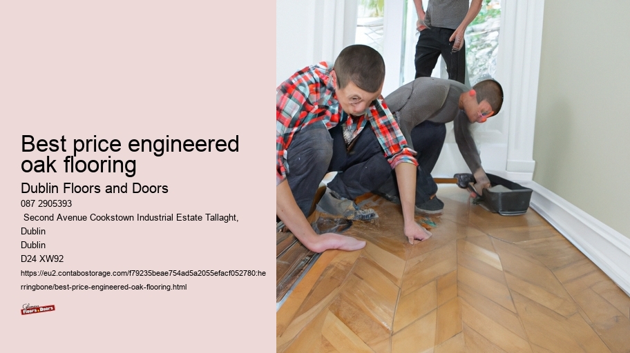 best price engineered oak flooring