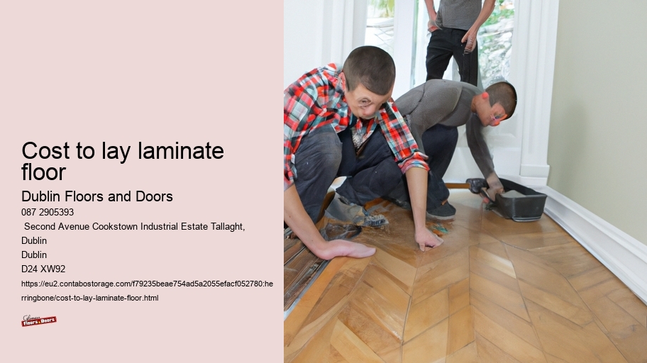cost to lay laminate floor