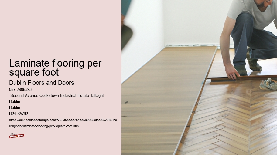 laminate flooring per square foot