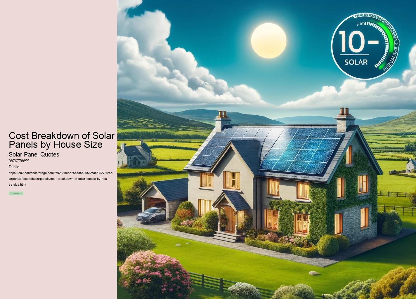 Introduction to Solar Panel Costs in Ireland