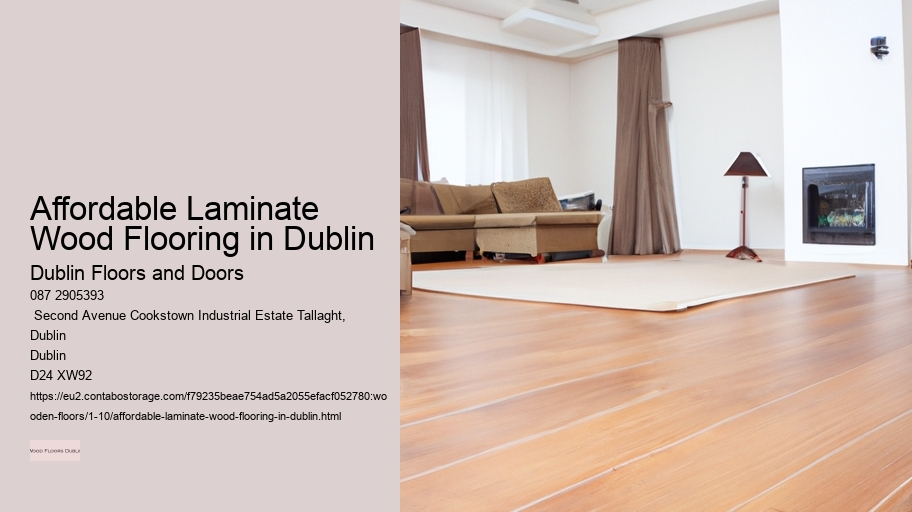 Affordable Laminate Wood Flooring in Dublin