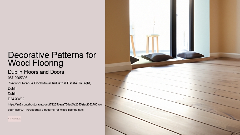 Decorative Patterns for Wood Flooring