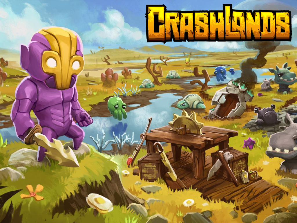 На досуге опробовал Crashlands. Рубрика ночной игровой щитпост - EntHub