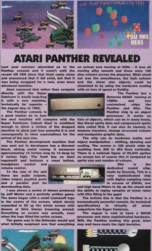 Atari Panther отменили на Summer Consumer Electronics Show в 1991 году.