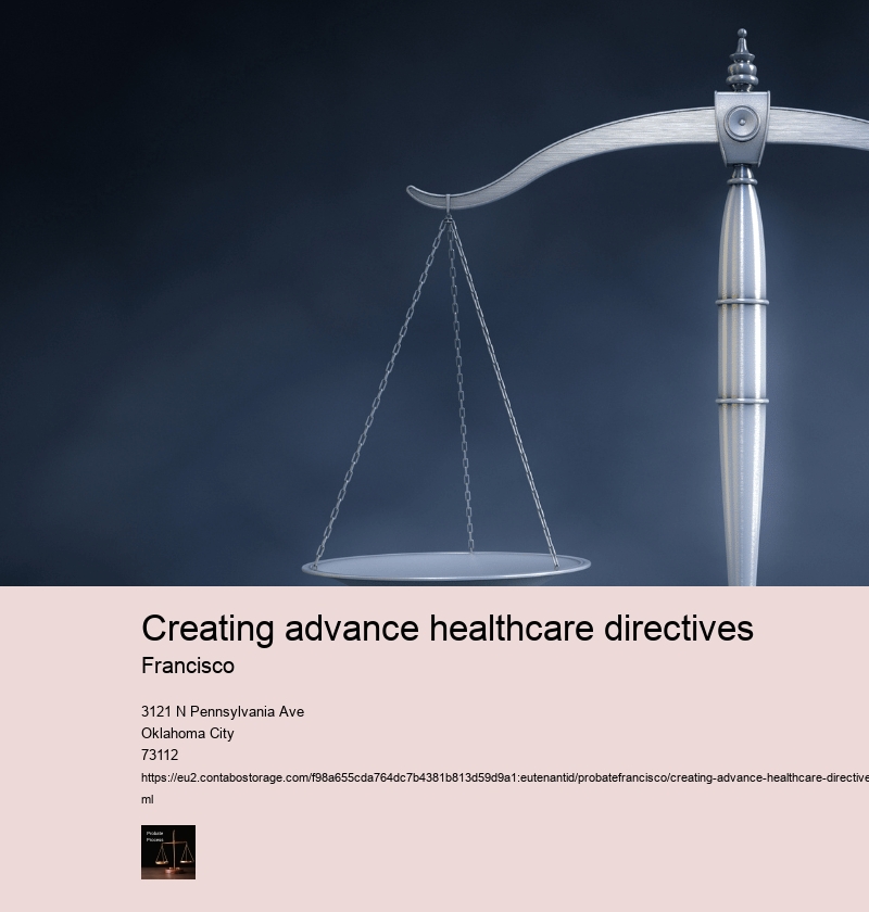 Creating advance healthcare directives