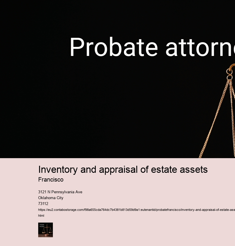 Inventory and appraisal of estate assets