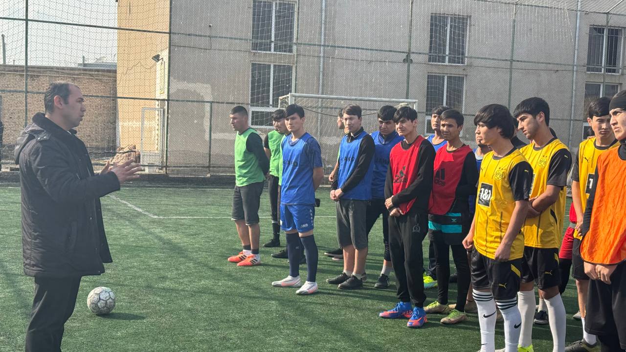 Sportning " Futbol " turi bòyicha "Ta'sischi kubogi" musobaqasining 2-tur o'yini