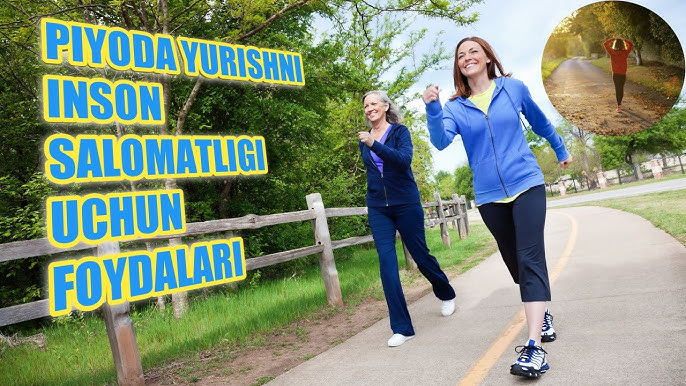 Sog'lom hayot uchun 5000 ming qadam