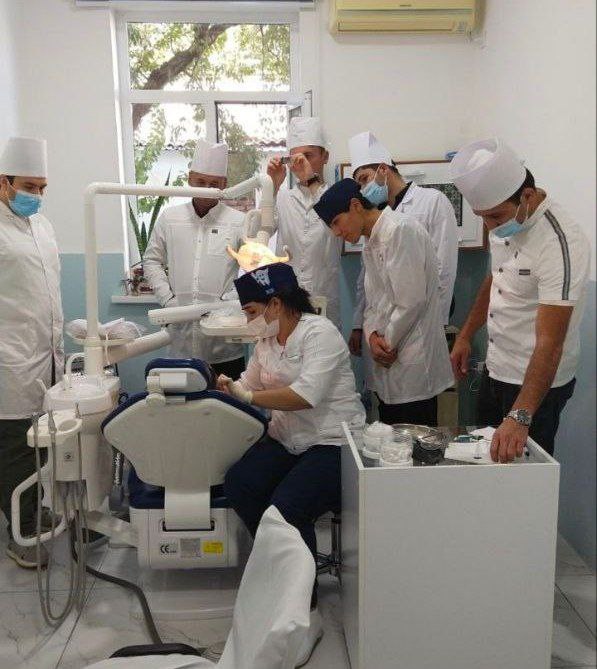 Dolzarb 90 kun loyihasi doirasida stomatologiya yo'nalishi amaliyotda