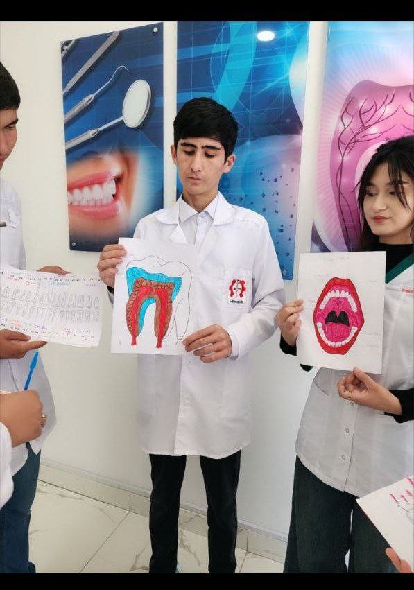 "Dolzarb 90 kun" loyihasi doirasida Stomatologiya yo'nalishi talabalari bilan to'garak tashkil etildi.