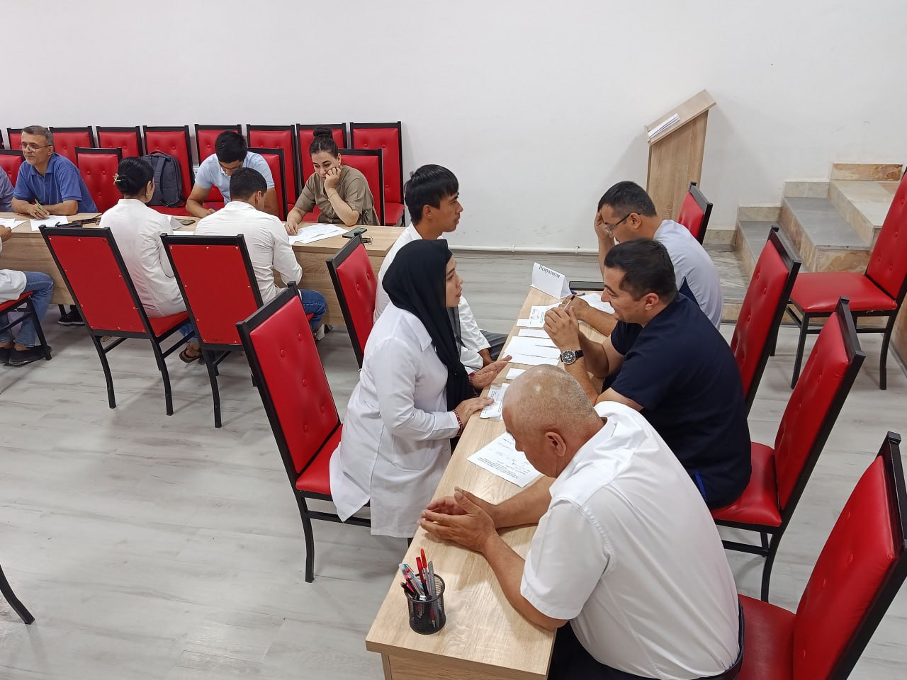 "Dolzarb 90 kun" loyihasi doirasida tashkil qilingan 5-kurs davolash yo'nalishiga" Klinik va klinik oldi" kafedrasi fanidan gost himoyasi  bo'lib o'tdi.