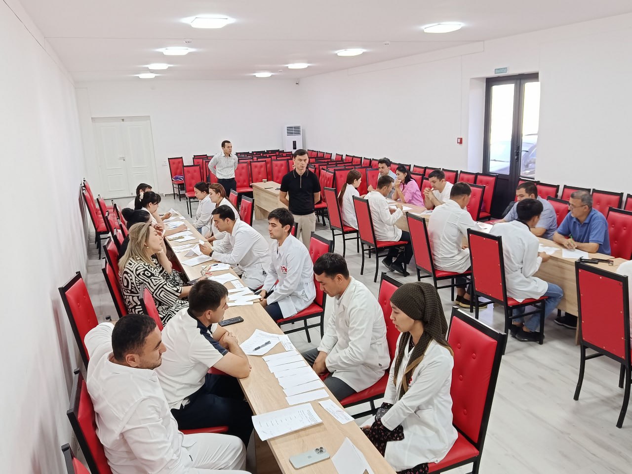 "Dolzarb 90 kun" loyihasi doirasida tashkil qilingan 5-kurs davolash yo'nalishiga" Klinik va klinik oldi" kafedrasi fanidan gost himoyasi  bo'lib o'tdi.