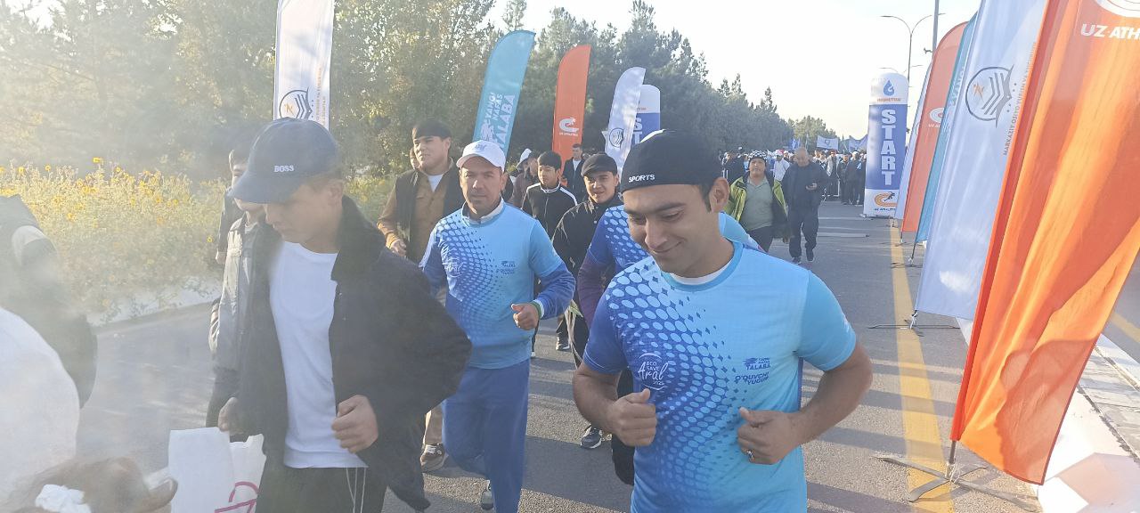  “Yangi nafas” umumxalq yugurish harakati doirasida “Talaba yugur”, “O‘quvchi yugur” hamda “Eco-Save Aral–2025” ommaviy yugurish marafoni 