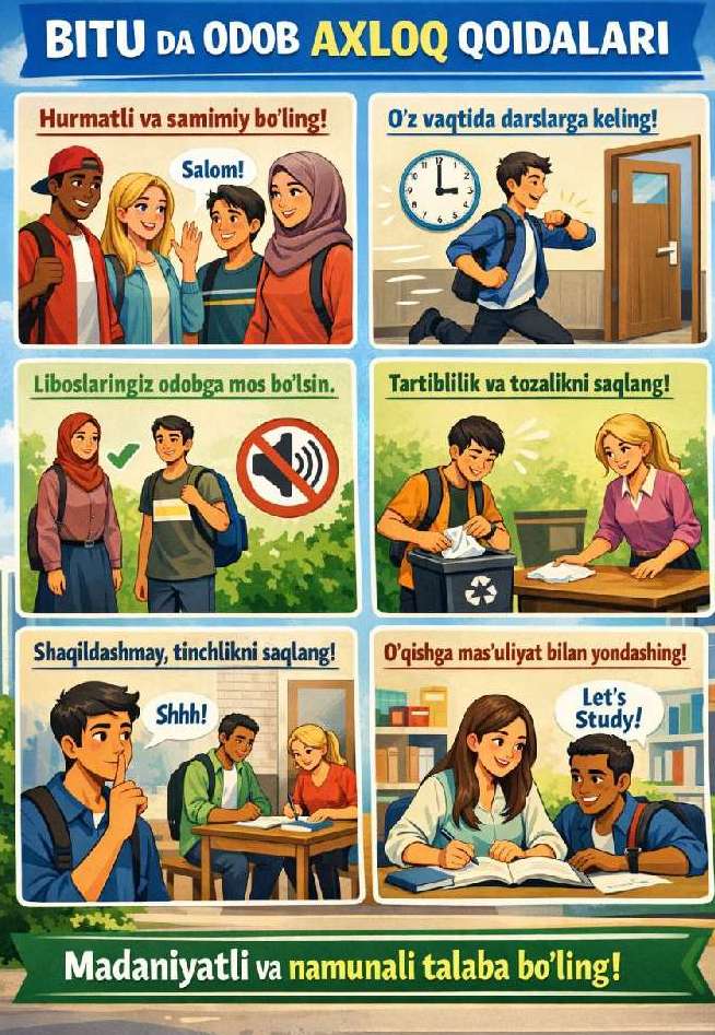 "Odob-axloq va ilm olish afzalliklari" 