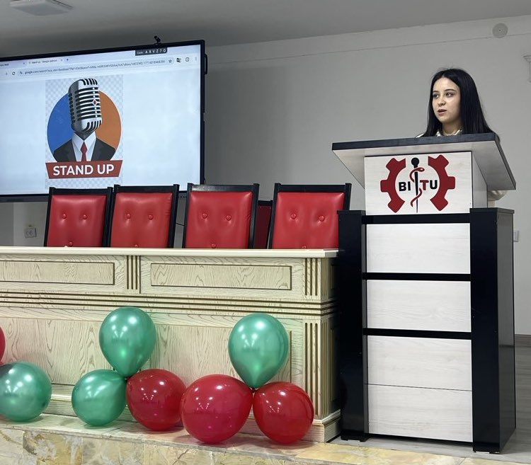 BITUda “Standup” loyihasi o’tkazildi.