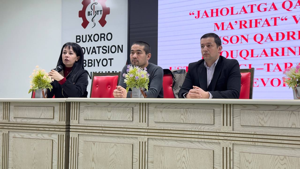 "JAHOLATGA QARSHI MA’RIFAT BILAN KURASH”