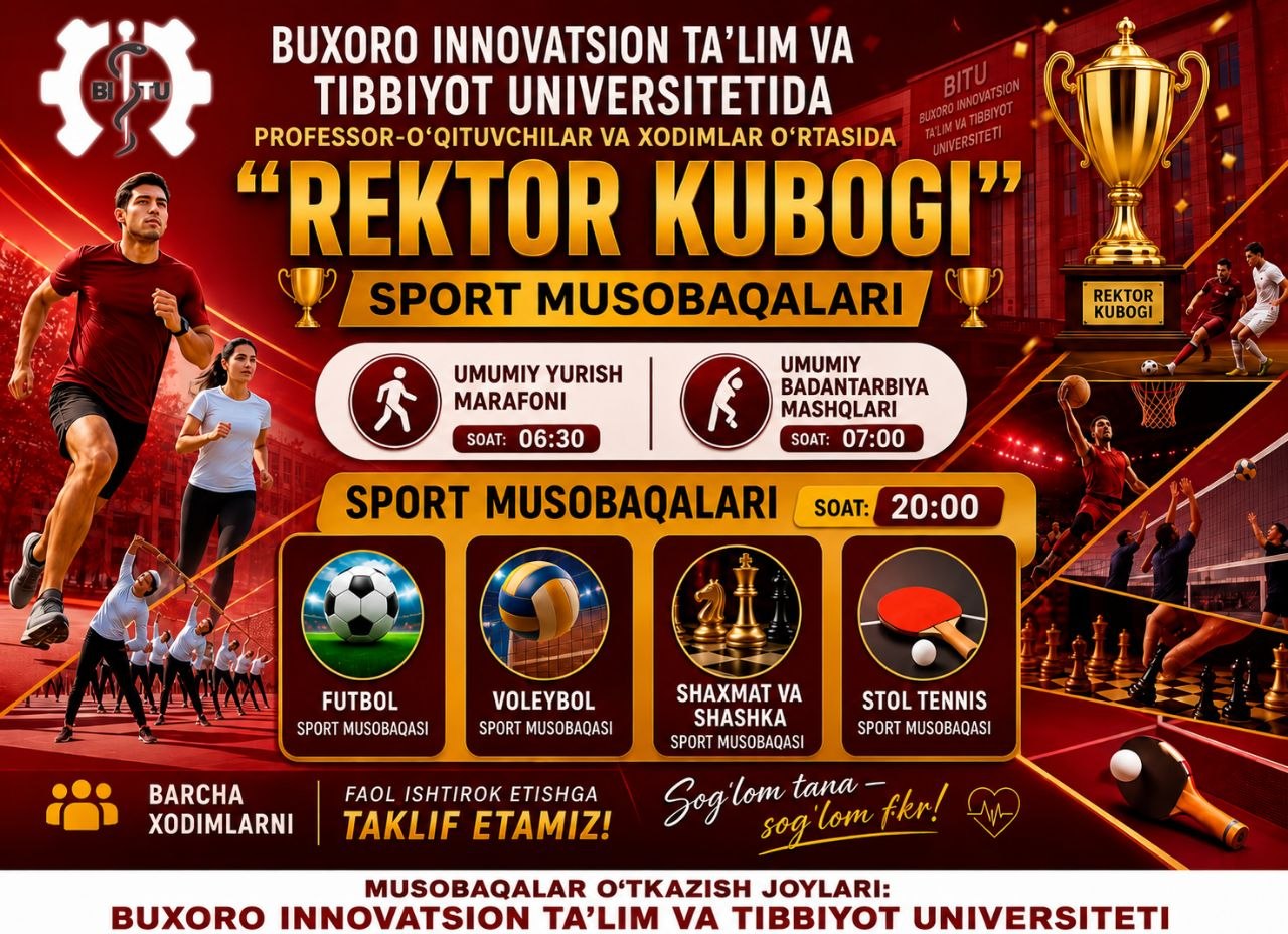“CHORSHANBA KUNI – SPORT KUNI”