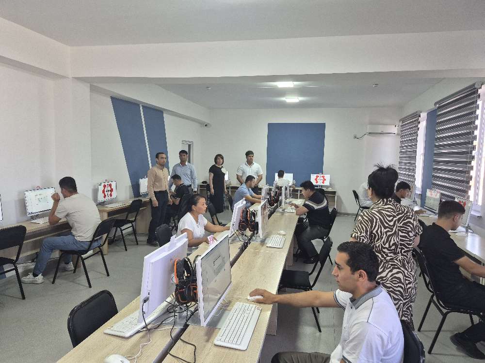  Якуний давлат аттестация имтихонлари жараёнларидан лавхалар